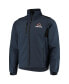 Фото #4 товара Men's Navy Chicago Bears Circle Softshell Fleece Full-Zip Jacket