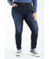 Фото #1 товара Plus Size High Rise Skinny Jeans