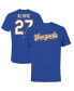 Фото #4 товара Men's Jose Altuve Royal Venezuela Baseball 2023 World Baseball Classic Name and Number T-shirt