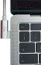 Фото #1 товара Ochno O-USBG2-70-2 - 0.7 m - USB C - USB C - USB 3.2 Gen 2 (3.1 Gen 2) - Aluminium - White