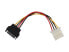 Фото #2 товара StarTech.com LP4SATAFM6IN 6 in. 6in SATA to LP4 Power Cable Adapter - F/M Female