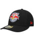 Фото #1 товара Men's Black New York Red Bulls Primary Logo Low Profile 59FIFTY Fitted Hat