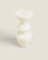 Фото #4 товара (610 g) white petals scented candle candlestick