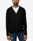 ფოტო #1 პროდუქტის Men's Basic Ribbed Cardigan