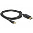 Фото #1 товара DELOCK Mini DisplayPort To displayport cable 2 m