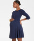 ფოტო #9 პროდუქტის Women's Maternity and Nursing Dresses, Twin Pack