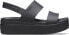 Crocs Sandały sportowe damskie Brooklyn Low Wedge czarne 41-42