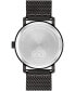 ფოტო #3 პროდუქტის Men's Bold Evolution 2.0 Swiss Quartz Ionic Plated Black Steel Watch 40mm