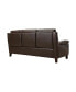 Фото #4 товара Hayward 82" Genuine Leather Power Reclining Sofa