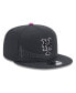 ფოტო #3 პროდუქტის Men's Graphite New York Mets 2024 City Connect 9FIFTY Snapback Hat
