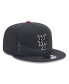 Men's Graphite New York Mets 2024 City Connect 9FIFTY Snapback Hat