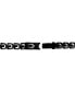 ფოტო #2 პროდუქტის Men's Link Bracelet in Black-Plated Stainless Steel
