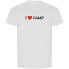 ფოტო #1 პროდუქტის KRUSKIS I Love Camp ECO short sleeve T-shirt