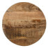 Фото #3 товара Вспомогательный стол Чёрный Натуральный Деревянный Металл Железо дерево и металл Древесина манго 43 x 43 x 49 cm