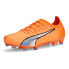 Фото #2 товара Puma Ultra Ultimate Firm GroundAg Soccer Cleats Womens Orange Sneakers Athletic