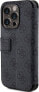 Guess Guess GUBKP15L4GMGGR iPhone 15 Pro 6.1" szary/grey book 4G Metal Logo