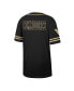 Men's Black Vanderbilt Commodores Free Spirited Mesh Button-Up Baseball Jersey