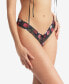 Фото #1 товара Women's Printed Open Gusset Thong Underwear