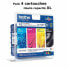 Original Ink Cartridge Brother LC-1100HYVALBP Black/Cyan/Magenta/Yellow