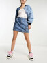 Фото #5 товара Vans mini denim skirt in blue stone wash