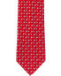 Фото #2 товара Ferragamo Red Fish Silk Tie Men's Red Os