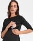 ფოტო #4 პროდუქტის Women's Maternity and Nursing Dresses, Twin Pack