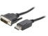 Фото #1 товара Tripp Lite DisplayPort to DVI-D Adapter Cable DP w/ Latches M/M 1080p 3ft (P581-