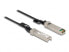 Фото #1 товара Delock 84217 - 1 m - SFP+ - SFP+ - Male/Male - Black - Silver - 10 Gbit/s