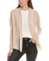 Incashmere Pointelle Cashmere Cardigan Women's