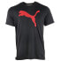 Фото #1 товара Puma Hd Pattern Cat Poly Crew Neck Short Sleeve T-Shirt Mens Size M Casual Tops