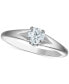 ფოტო #1 პროდუქტის Diamond Solitaire Engagement Ring (5/8 ct. t.w.) in Platinum