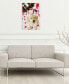Oh Oh Again Frameless Free Floating Tempered Glass Panel Graphic Dog Wall Art, 24" x 16" x 0.2"