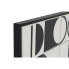 Картина Home ESPRIT Белый Чёрный Абстракция современный 83 x 4,5 x 123 cm (2 штук)
