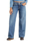 Фото #1 товара Women's Super-Low Double-Button Relaxed-Fit Denim Jean