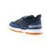 Фото #6 товара DC Clocker 2 Cafe ADYS100749-DN1 Mens Blue Suede Skate Sneakers Shoes