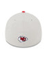 Фото #5 товара Men's Stone, Red Kansas City Chiefs 2023 NFL Draft 39THIRTY Flex Hat