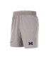 Фото #3 товара Men's Gray Michigan Wolverines Player Performance Shorts