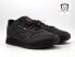 Reebok Women's Classic Leather Shoes Size 5, 5.5, 6, 7.5 Black 5324 NEW