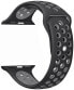 Silicone strap for Apple Watch - Black / Gray 42/44/45 mm