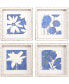 Indigo I Wall Art Set, 4 Piece