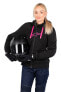 Hoodie Alpinestars Stella Chrome Sport Schwarz-Rosa