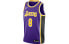 Фото #1 товара Nike NBA 洛杉矶湖人8号科比·布莱恩特球迷版SW客场球衣 男款 紫色 / Майка баскетбольная Nike NBA AV3701-504