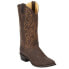 Фото #2 товара Justin Boots Buck 13" Round Toe Cowboy Mens Brown Casual Boots 2253