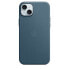 Фото #1 товара Чехол для смартфона Apple iPhone 15 Plus Feingewebe Case mit MagSafe "Pazifikblau" 15 Plus