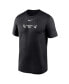 Фото #2 товара Men's Black Tampa Bay Rays Fashion Over Shoulder Logo Legend T-shirt