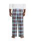 ფოტო #2 პროდუქტის Big & Tall Flannel Pajama Pants