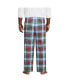 Фото #2 товара Пижама Lands' End Big & Tall Flannel Pants