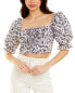 Фото #1 товара 70/21 Floral Top Women's Blue M