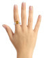 ფოტო #2 პროდუქტის Citrine and Diamond Accent Ring in 14K White Gold