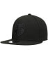 Men's Memphis Grizzlies Black On Black 9FIFTY Snapback Hat